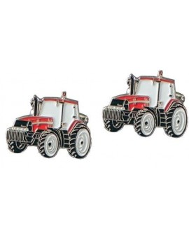 Red Tractor Cufflinks 