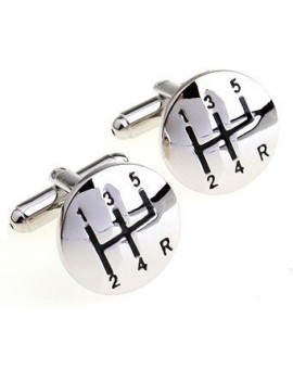 Gear Lever Cufflinks 