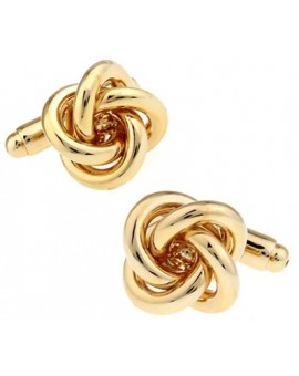 Golden Knot Cufflinks 