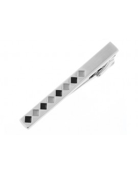 Black Squares Tie Bar