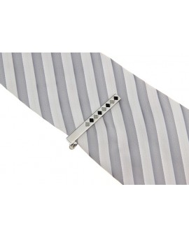 Black Squares Tie Bar