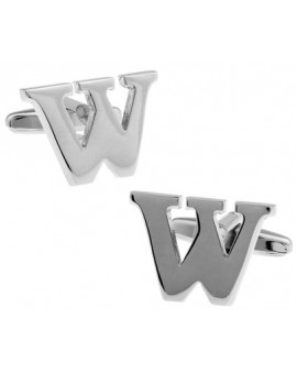 Big Letter W Cufflinks 