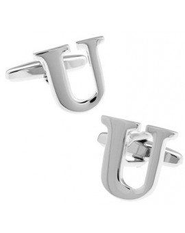 Big Letter U Cufflinks 