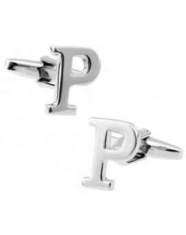Big Letter P Cufflinks 