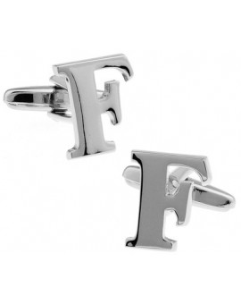 Big Letter F Cufflinks 