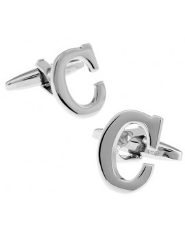 Big Letter C Cufflinks 