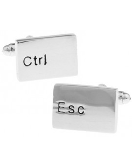 Control and Escape Keys Cufflinks 