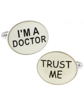 I´m a Doctor, Trust Me Cufflinks 
