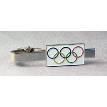 Olimpic Games Logo Tie Bar