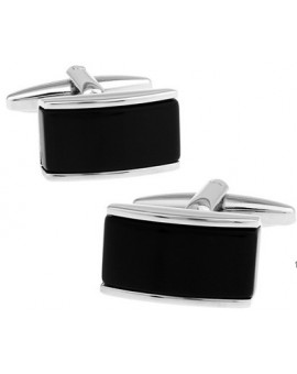 Black and Silver VIII Cufflinks