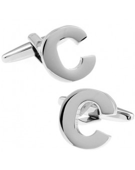 Letter C Cufflinks 