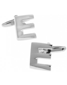 Letter E Cufflinks 