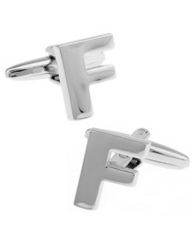 Letter F Cufflinks 