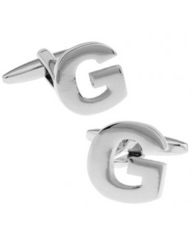 Letter G Cufflinks 