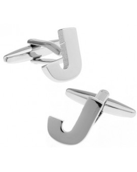 Letter J Cufflinks 