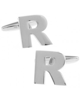 Letter R Cufflinks 
