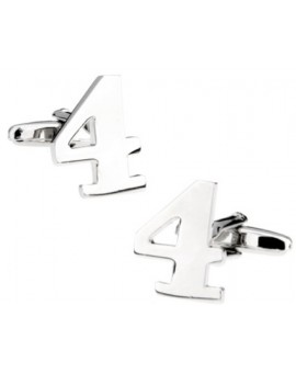 Number 4 Cufflinks 