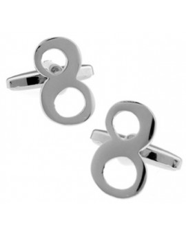 Number 8 Cufflinks 
