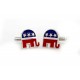 Republican Elephant Cufflinks