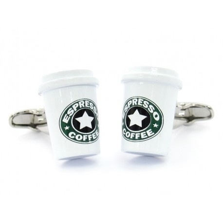 Starbucks Coffee Cufflinks