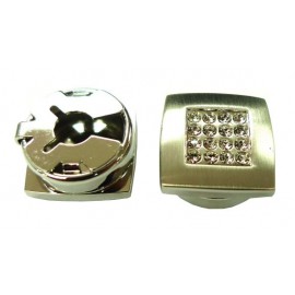 Crystal Square Button Covers