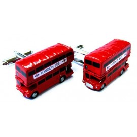 London Tourist Bus Cufflinks