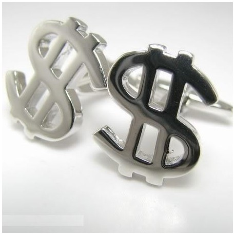 Dollar Symbol Cufflinks