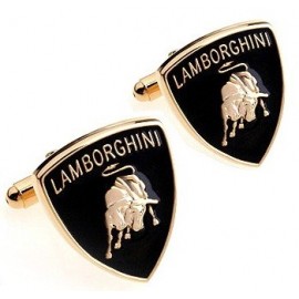 Golden Lamborghini Cufflinks