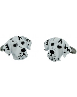 Dalmatian Head Cufflinks 