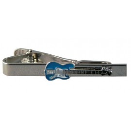 Blue Guitar Tie Bar