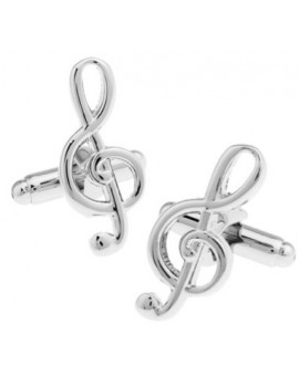 Treble Clef Cufflinks 