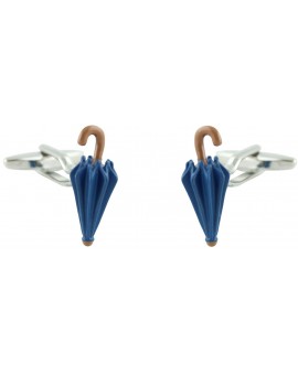 Blue Umbrella Cufflinks 
