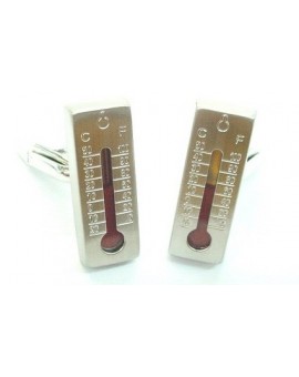 Thermometer Cufflinks 