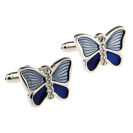 Blue Butterfly Cufflinks