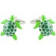 Green Turtle Cufflinks
