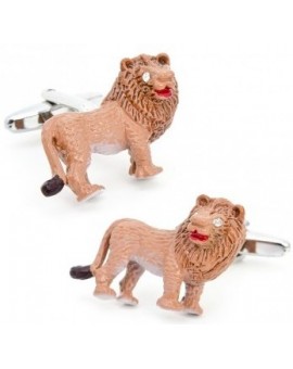 Boutons de manchette Lion en gros