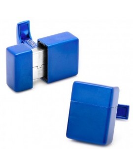 Blue 8GB USB Flash Drive Cufflinks