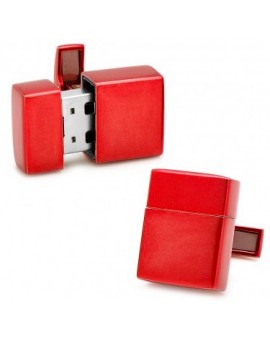Gemelos USB 8GB Rojo