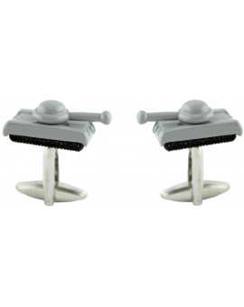 Grey Tank Cufflinks 