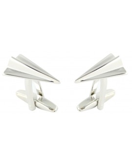 Paper Plane Cufflinks 