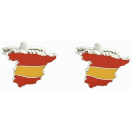 Spain Map Cufflinks