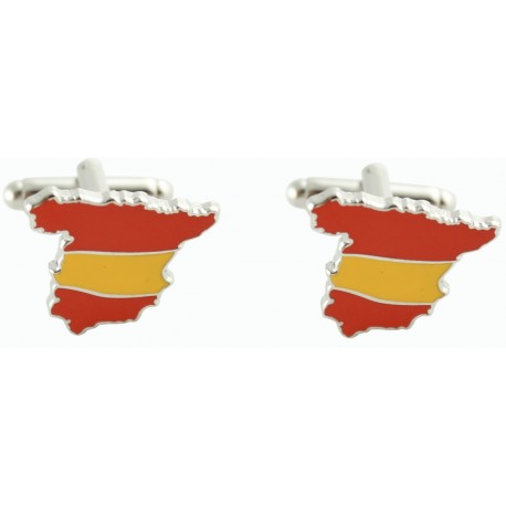 Spain Map Cufflinks