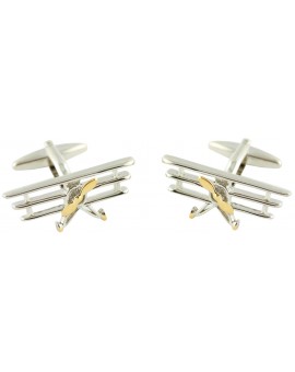 Vintage Light Aircraft Cufflinks 