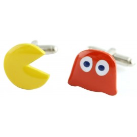 Pac-Man and Blinky Cufflinks