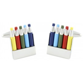 Colours Pencils Cufflinks