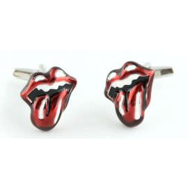 Rolling Stones Logo Cufflinks