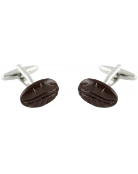 Coffee Bean Cufflinks 