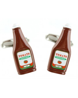 Ketchup Cufflinks 