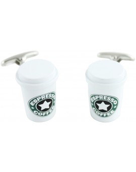 Starbucks Coffee Cufflinks 