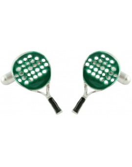 Gemelos Raqueta de Padel Verde